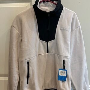 NWT Columbia Sequoia Grove Half-Zip Fleece Pullover for Ladies (M)
